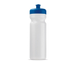 Bidon sportif en plastique organique fabriqué en UE 750ml couleur bleu transparent