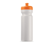 Bidon sportif en plastique organique fabriqué en UE 750ml couleur orange