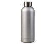 Gourde à double paroi en acier inoxydable avec finition mate 500ml couleur argenté
