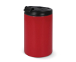 Gobelet à emporter anti-fuite en acier inoxydable coloré 200ml couleur rouge