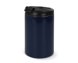 Gobelet à emporter anti-fuite en acier inoxydable coloré 200ml couleur bleu foncé