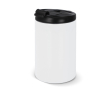 Gobelet à emporter anti-fuite en acier inoxydable coloré 200ml couleur blanc