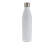Gourde en acier inoxydable à double paroi hermétique 750ml couleur blanc