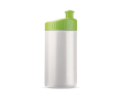 Bidon de sport en plastique sans BPA et 100% anti-fuite 500ml couleur vert clair