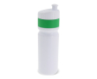 Gourde de sport sans BPA avec bord coloré fabriqué en UE 750ml couleur vert