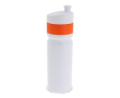 Gourde de sport sans BPA avec bord coloré fabriqué en UE 750ml couleur orange