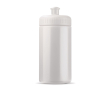 Bidon en plastique sans BPA et 100% anti-fuite 500ml couleur blanc