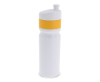 Gourde de sport sans BPA avec bord coloré fabriqué en UE 750ml couleur jaune