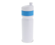 Gourde de sport sans BPA avec bord coloré fabriqué en UE 750ml couleur bleu ciel