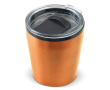 Gobelet en inox à double paroi compatible avec la machine à café 180ml couleur orange