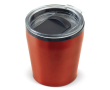 Gobelet en inox à double paroi compatible avec la machine à café 180ml couleur rouge foncé