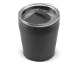 Gobelet en inox à double paroi compatible avec la machine à café 180ml couleur noir
