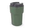 Gobelet à emporter en inox avec couvercle en silicone 350ml couleur vert olive