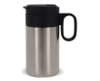 Gobelet en acier inoxydable avec couvercle servant de tasse 250ml couleur argenté