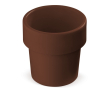 Gobelets à café empilables en canne à sucre fabriqués en UE 240ml couleur marron