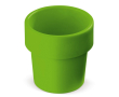 Gobelets à café empilables en canne à sucre fabriqués en UE 240ml couleur vert lime