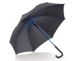 Parapluie avec poignée géométrique et détails colorés Ø106 couleur bleu