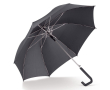 Parapluie avec poignée géométrique et détails colorés Ø106 couleur gris