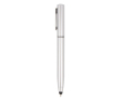 Stylo multifonction avec kit de nettoyage électronique couleur argenté