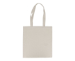 Sac en coton OEKO-TEX avec poignées longues 220 g/m2 couleur beige