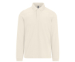 Polo classique en coton piqué à manches longues 180 g/m² B&C couleur blanc cassé