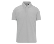 Polo en polyester et coton coloré à manches courtes 180 g/m² B&C couleur gris