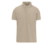 Polo en polyester et coton coloré à manches courtes 180 g/m² B&C couleur sable