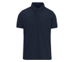 Polo en polyester et coton coloré à manches courtes 180 g/m² B&C couleur bleu marine