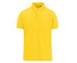 Polo en polyester et coton coloré à manches courtes 180 g/m² B&C couleur jaune