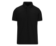 Polo en polyester et coton coloré à manches courtes 180 g/m² B&C couleur noir