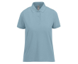 Polo basique pour femme à manches courtes en coton 210 g/m² B&C couleur bleu gris