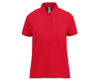 Polo basique pour femme à manches courtes en coton 210 g/m² B&C couleur rouge