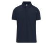 Polo basique unisexe en coton à manches courtes 210 g/m² B&C couleur bleu marine