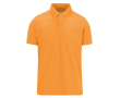 Polo basique unisexe en coton à manches courtes 210 g/m² B&C couleur orange