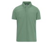 Polo basique unisexe en coton à manches courtes 210 g/m² B&C couleur vert olive