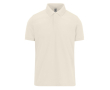 Polo classique unisexe en coton à manches courtes 180 g/m² B&C couleur blanc cassé