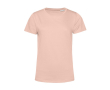 T-shirt pour femme en coton biologique à manches courtes 150 g/m² B&C couleur rose pastel