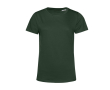 T-shirt pour femme en coton biologique à manches courtes 150 g/m² B&C couleur vert forêt