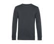 Sweat-shirt à col rond en coton biologique 280 g/m² B&C couleur gris foncé