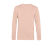 Sweat-shirt à col rond en coton biologique 280 g/m² B&C couleur rose pastel