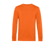 Sweat-shirt à col rond en coton biologique 280 g/m² B&C couleur orange foncé