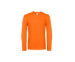 T-shirt pour homme à manches longues en coton 145 g/m² B&C couleur orange