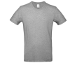 T-shirt pour homme en coton à manches courtes 185 g/m² B&C couleur gris chiné