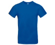 T-shirt pour homme en coton à manches courtes 185 g/m² B&C couleur bleu roi