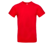 T-shirt pour homme en coton à manches courtes 185 g/m² B&C couleur rouge