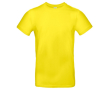 T-shirt pour homme en coton à manches courtes 185 g/m² B&C couleur jaune