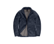 Veste en polyester pour femme imperméable et coupe-vent B&C couleur bleu marine