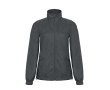 Veste pour femme en polyester imperméable et coupe-vent B&C couleur gris foncé
