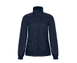 Veste pour femme en polyester imperméable et coupe-vent B&C couleur bleu marine