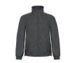 Veste en polyester pour homme coupe-vent et imperméable B&C couleur gris foncé